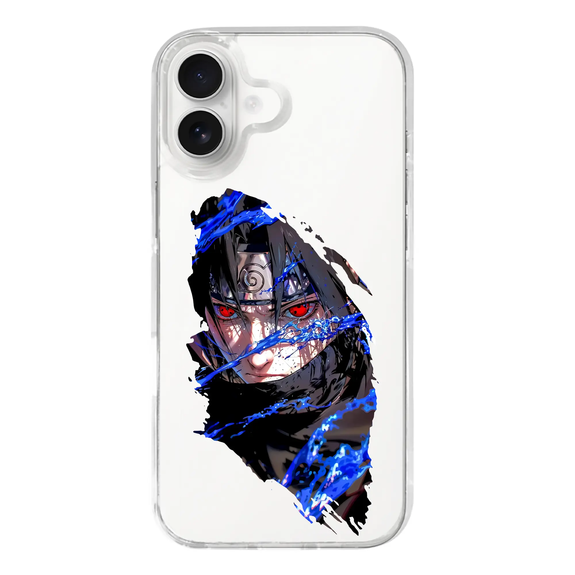 ナルト グッズ うちは サスケ - iPhone 17シリーズ 透明スマホケース – 薄型・耐衝撃・精密フィット保護カバー